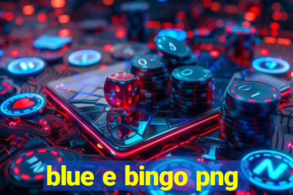 blue e bingo png